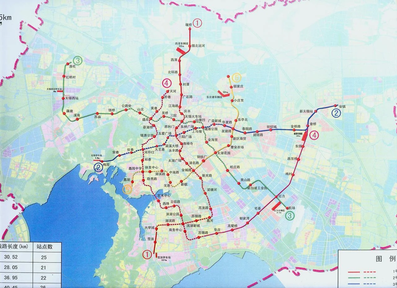无锡地铁五号线走那些区域详细点无锡春华路第一国际地铁线几号线(无锡国际一花园地铁站)2