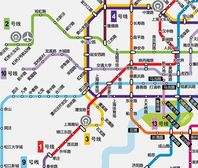 上海虹桥机场地铁最晚几点（上海虹桥地铁四号线末班车时间表）5