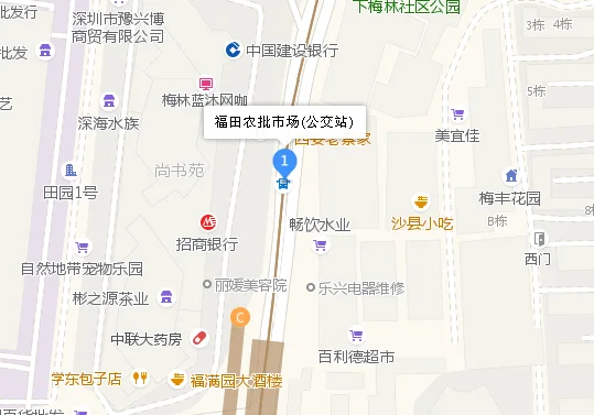 福田地铁站是几号线(福田地铁美食广场怎么走)2