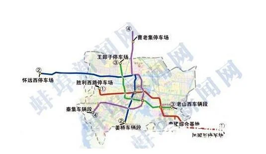 城市轨道交通线网规划原则（蚌埠市轨道交通线网规划）2