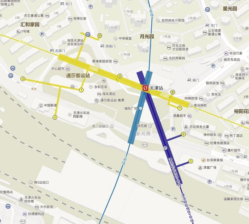 从天津站坐地铁九号线怎么坐（天津站地铁9号线去哪坐）2