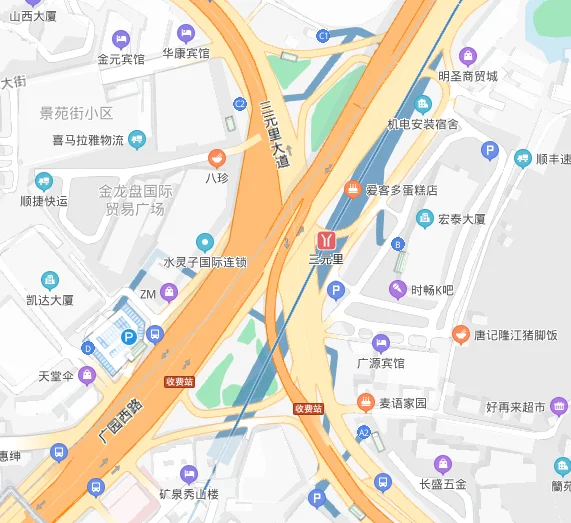 广州三元里地铁站共有几个出口(广州市地铁三元里c出口)1