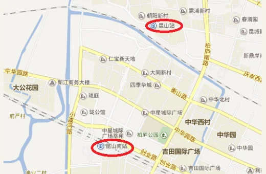 昆山未来地铁规划图（昆山铁路网）2