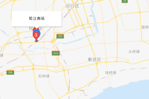 上海市奉贤区奉城镇最近的地铁站在哪里（铁路奉城站）