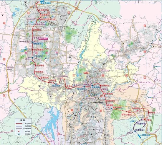 已批复的轨道交通第三期建设规划包含哪些地铁线路（遵义市最新轨道交通规划）2