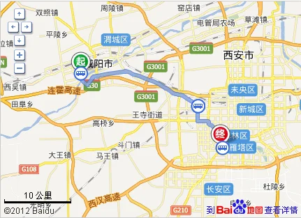 地铁一号线到西安文理学院怎么坐车（含元殿地铁口到西安文理学院）3