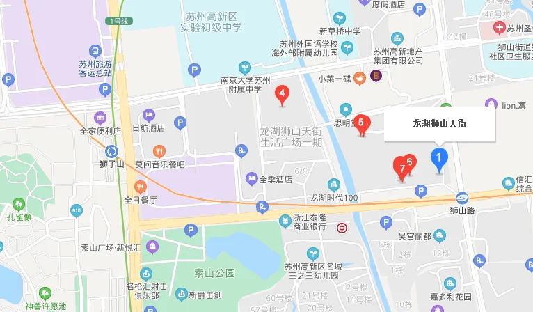 坐地铁到苏州乐园应该在哪站下车（苏州火车站到狮子山地铁口）