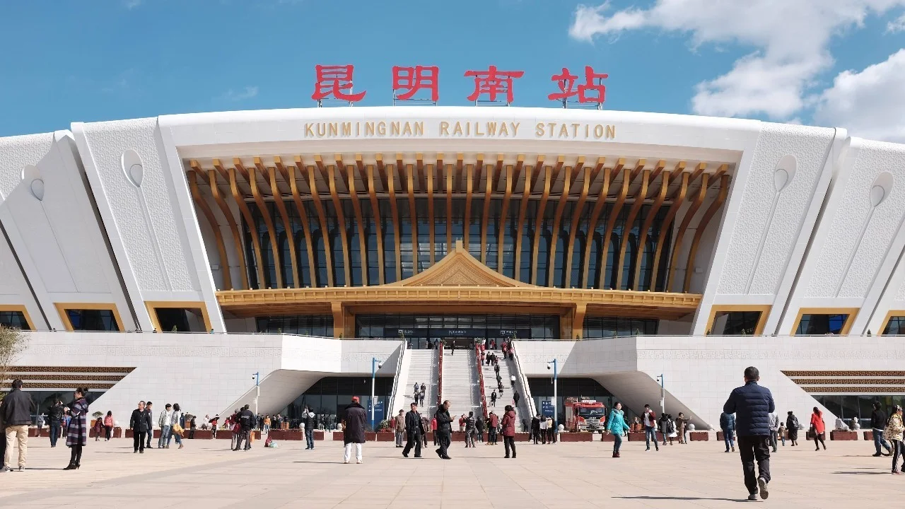 昆明高铁站在什么地方（昆明高铁呈贡）3