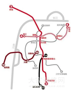 南京地铁4号线仃靠各站（南京地铁4号线竹镇镇）