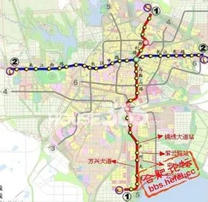 合肥地铁1号线火车站到南站时间多久（合肥市地铁1号线全程多长时间）2