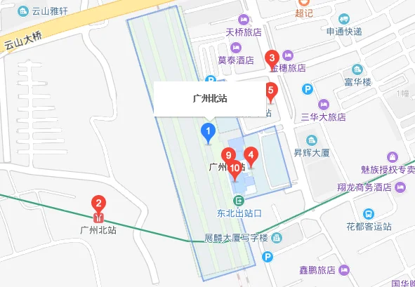 广州北站到火车站有地铁吗(广州北地铁站在火车站里面吗)2