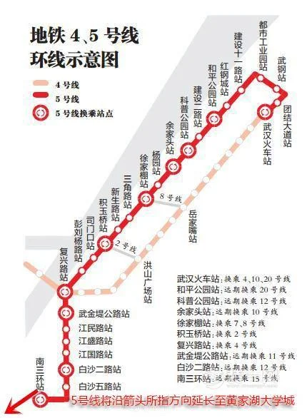 武汉科技大学黄家湖校区有没有规划中的地铁线（武汉黄家湖大学城地铁）