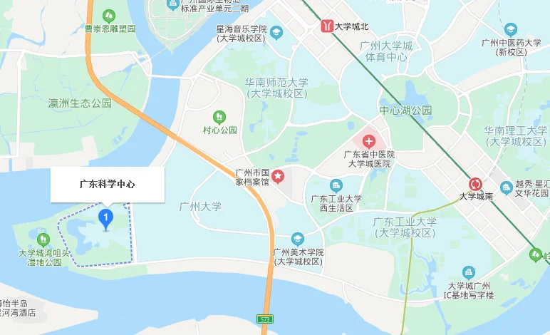 广州科学城地铁站几号线（广州科学中心附近地铁）