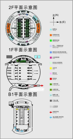 上海地铁3号线全线地图(上海南站地铁出口地图)2