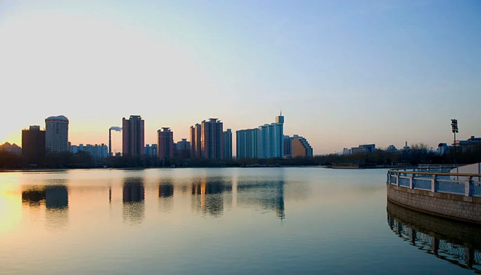 中国铁路(铁路沿线夜景)