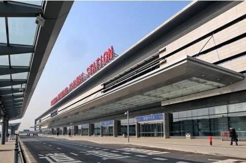 上海附近高铁地图(上海高铁站图片)5