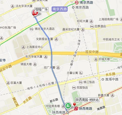 如何坐地铁二号线去恒隆广场（恒隆广场离哪个地铁口）