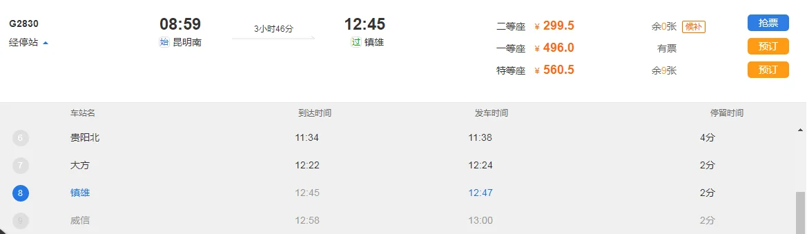 只有昆明南站才有到镇雄的高铁吗（昆明到镇雄高铁）2