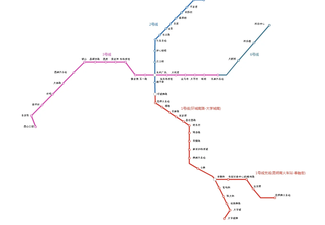 从昆明火车站到昆明南站怎么做地铁（到昆明南火车站地铁）