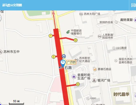 苏州地铁一、二号线各有几站（苏州游玩地铁线2号路）