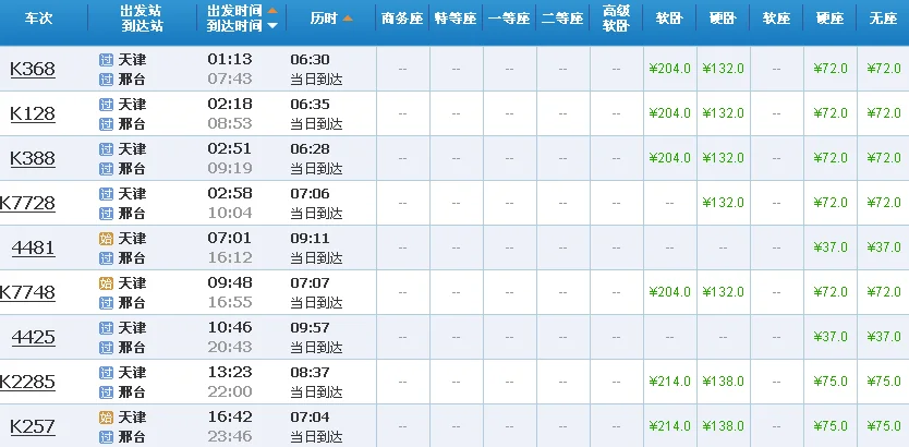 津保高铁开通后(天津到邢台高铁)3