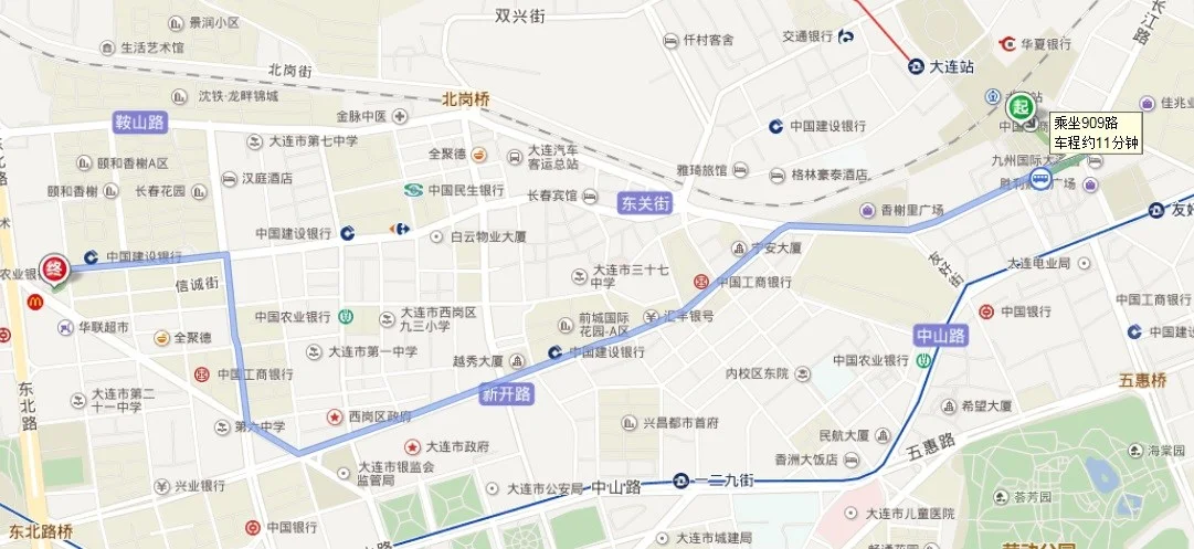 去做几号地铁线去五一广场（大连五一广场地铁出口）3