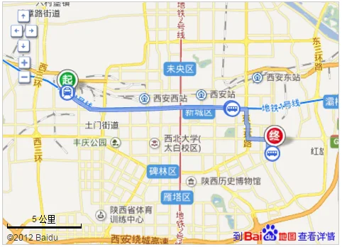 西安枣园地铁站到建大新校怎么坐车（从枣园地铁站到西安第八医院）