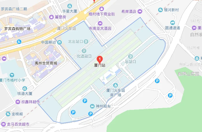 厦门火车站和高铁站在一起吗（文灶地铁站到厦门火车站有多远）