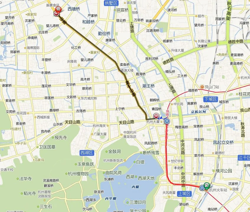 杭州地铁一号线哪个站离北站最近（到北有地铁吗杭州）