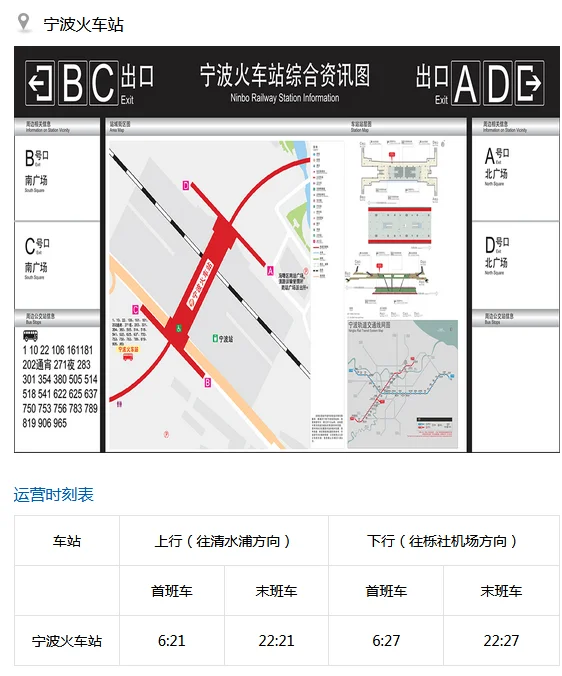 宁波高铁站具体在哪个位置（宁波高铁站有地铁吗）