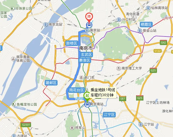 南京站到红山动物园怎么坐地铁(南京力联大厦到红山动物园地铁)2