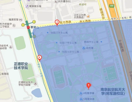 南京南站到南京航空航天大学将军路校区怎么走(南京地铁将军路站)1