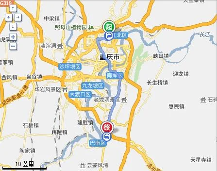 重庆北站到重庆巴南万达广场怎么走（重庆巴南万达广场地铁）3