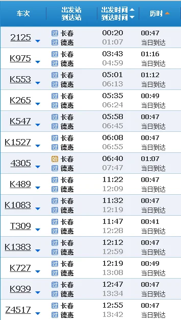 从长春火车站到长春高铁站需要多长时间(德惠西站到长春站高铁)