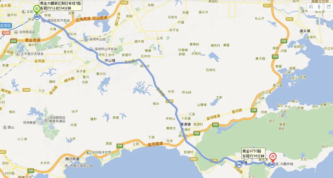 从罗湖地铁怎么去大鹏古城（双龙地铁站怎么到大鹏古城）3