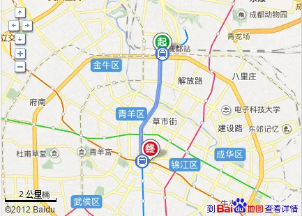 如何坐公交地铁去成都的仁和春天百货（仁和春天广场A座附近地铁）1