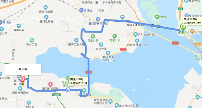 厦门地铁1号线所有站点(集美规划几条地铁线经过)2