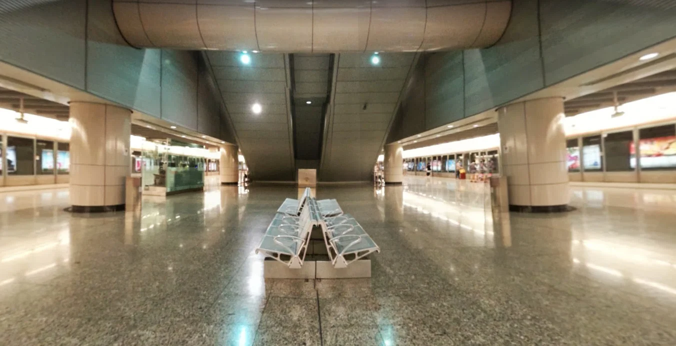 香港圆方商场坐地铁线路和出口（圆方广场地铁站）