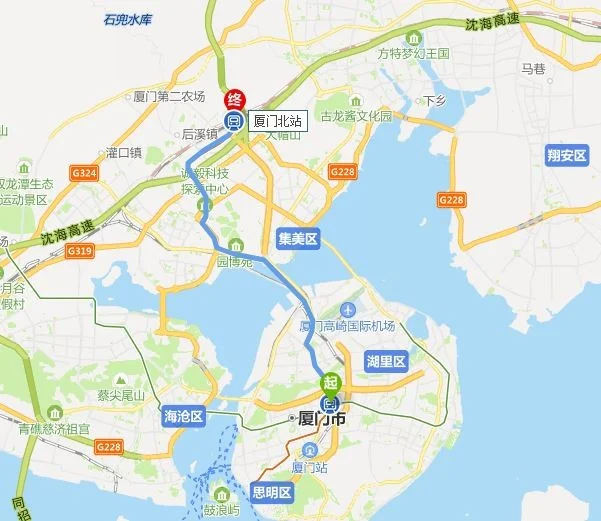 坐地铁到吕厝一般要多久到呀第一次坐厦门地铁有点小(吕厝地铁站几号出口)2