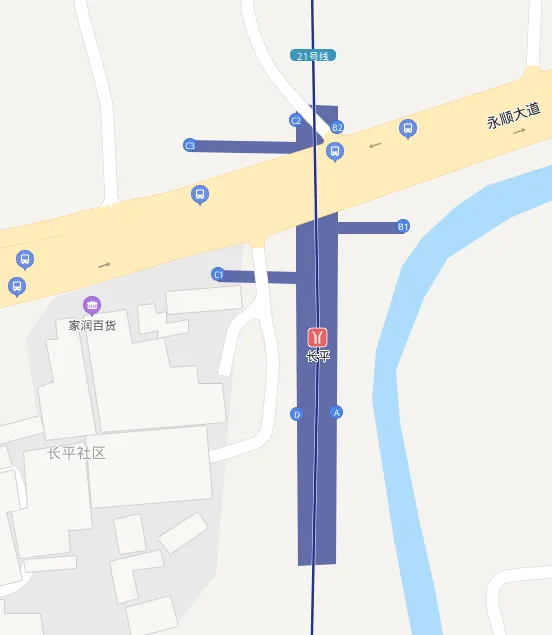 广州萝岗香雪地铁站出口位置地图(萝岗有哪些地铁站)1