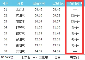g7595高铁时刻表查询(g7519高铁时刻表)7