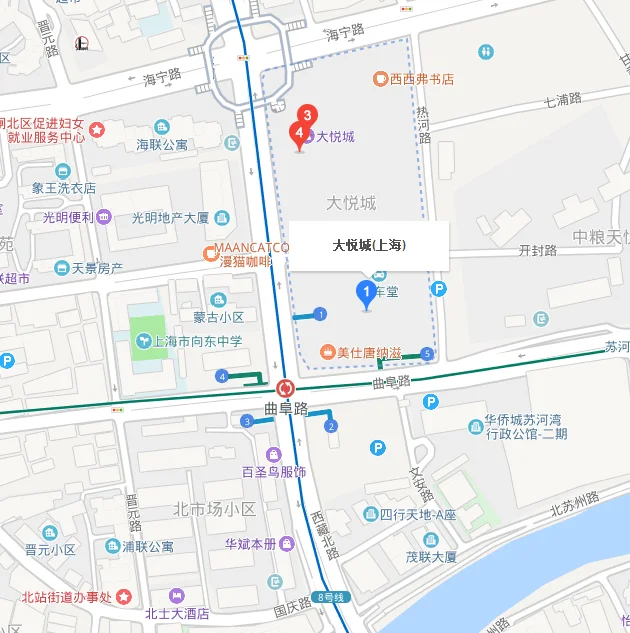 去大悦城从西单地铁哪个口出（到西安大悦城地铁怎么坐车）4