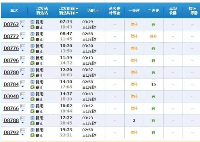 去云南丽江有高铁吗（云南丽江有高铁站吗）2