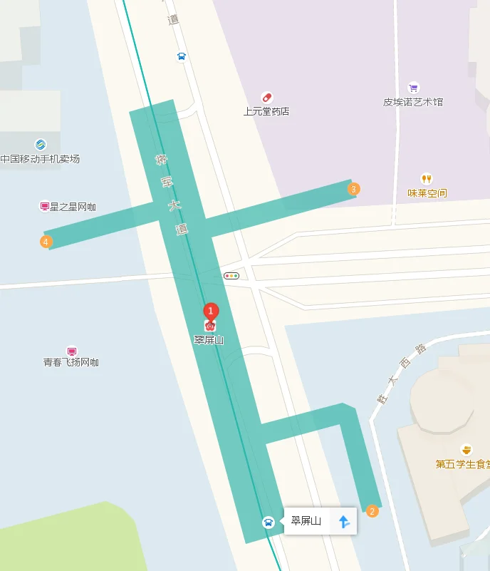 南京地铁S1号线的沿线车站（南京地铁翠屏山站出口）3