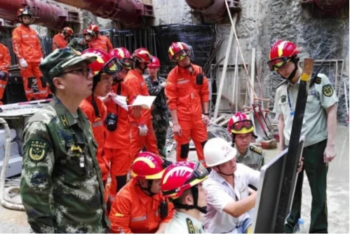 深圳地铁施工现场龙门吊倒塌伤亡惨重是意外事件吗（深圳地铁中铁五局事故）5