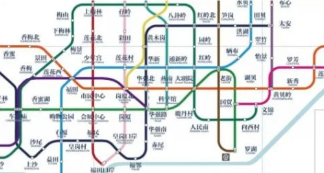 深圳地铁有几条线（深圳地铁有多少节车厢）
