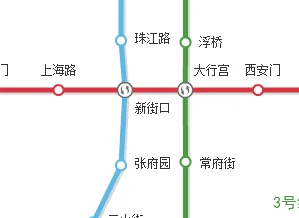 新街口地铁站几号出口出来时德基广场（新街口地铁站一点点）2