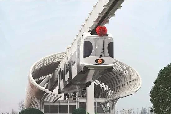 成都是什么时候开始修的地铁啊（成都多久会规划空中轨道交通列车）3