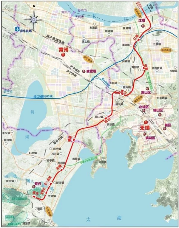 盐泰锡宜城际铁路 什么时候建成（太锡在建铁路）