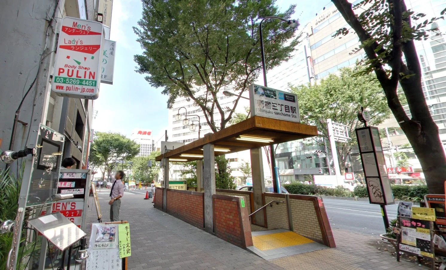 地铁用日语怎么说！！（新宿地铁站日文）2